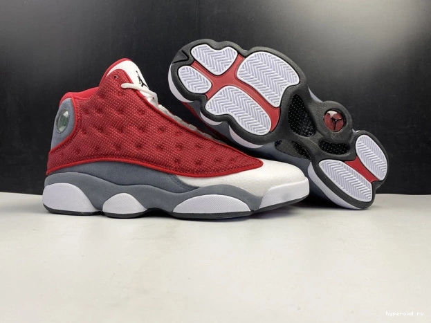 Flint Grey 13 Jordan Air 414571-600 Retro Red Gym 0604